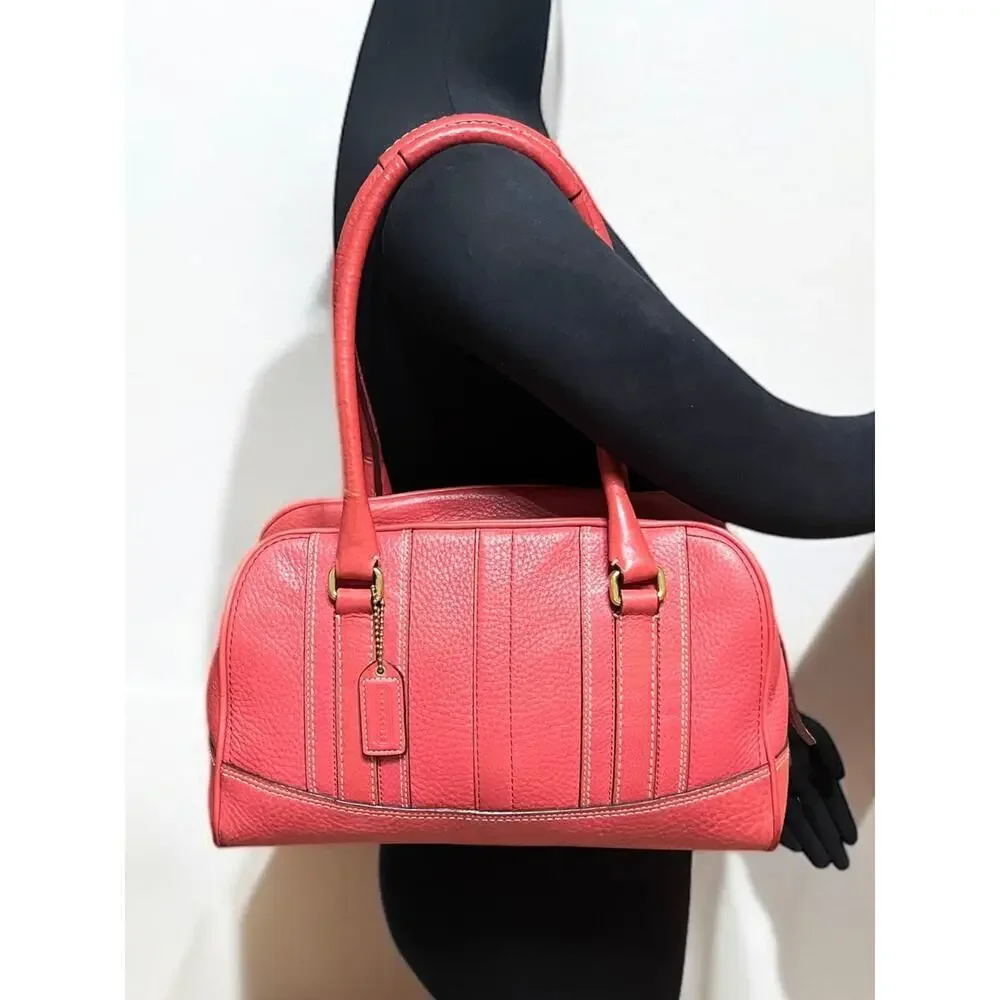 Y2K Coach 10526 Hamilton Pebble Leather Satchel Bag